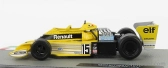 Edicola Renault F1 Rs01 N 15 Sezóna 1977 Jean Pierre Jabouille 1:43 žltá čierna