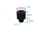 M6 Female to 3/8" Male Screw