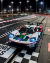 Auto Carrera D124 - 24000 Ford GT Race Car "No.67"
