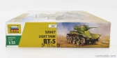 Zvezda Tank Bt-5 Soviet Light Tank Military 1945 1:35 /