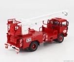 Edicola Renault Jp11 Truck Scala Crane Elevator Cestello Sapeurs Pompiers 1977 1:43 červená biela