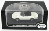 Maxi-car Alfa romeo Duetto 1600 Spider 1966 1:43 Bílá