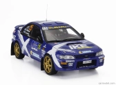 Sun-star Subaru Impreza 555 N 15 Rally Mythical Cars 2023 Alister Mcrae - Stuart Loudon Logiman 1:18 Modrá Bílá