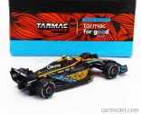Tarmac Mclaren F1  Mcl36 Team Mclaren N 4 Abu Dhabi Gp 2022 Lando Norris 1:64 Oranžová Světle Modrá