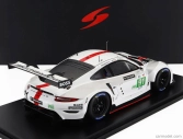 Spark-model Porsche 911 991-2 4.2l Team Porsche Gt N 91 Winner Lmgte Pro Class 24h Le Mans 2022 Gianmaria Bruni - Richard Lietz - Frederic Makowiecki 1:18 Bílá Šedá Červená