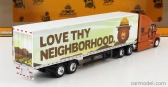 Greenlight Mack Anthem Truck 2019 - Pomoc pri prevencii požiarov Smokey Bear 1:64 svetlohnedá biela
