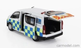 Tiny toys Toyota Hiace Minibus Hong Kong Police 2009 1:64 Bílá Modrá Žlutá
