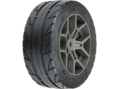 Kolesá Pro-Line 2,4", pneumatiky Vector S3 35/85 Belted, disk sivý H12 (2)