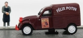 Edicola Citroen 2cv Epicier Felix Potin - Droghiere 1:43 Bordeaux