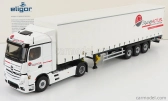 Eligor Mercedes benz Actros 5 1851 Truck Telonato Transactuel Transports 2018 1:43 Biela