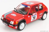 Solido Peugeot 205 Rallye N 26 Rally Tour De Corse 1990 H.devin - F.viste 1:18 Červená čierna