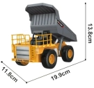 RC súprava rýpadla a sklápača HN3556 1:24