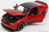 Maisto Ford USA Mustang Boss 302 2012 1:24 oranžovo-čierna