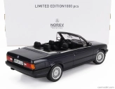 Norev BMW radu 3 325i (e30) Cabriolet otvorený 1991 1:18 Modrá