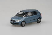 Abrex Škoda Fabia II (2006) 1:43 – sivá satin metalíza