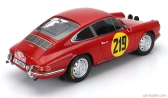Modely v mierke Matrix Porsche 911s 2.0l Coupe N 219 3rd Rally Montecarlo 1967 Vic Elford - David Stone 1:18 Red