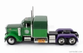 Jada Peterbilt 379 Tractor Truck 3-assi Hulk 1992 1:24 2 Tóny Zelené