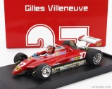 Brumm Ferrari F1  126c2 N 27 Brazilian Gp 1982 Gilles Villeneuve - With Driver Figure 1:43 Red