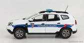 Solido Dacia Duster Mkii Police Municipale 2019 1:18 Bílá Světle Modrá
