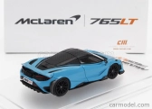 Cm-models Mclaren 765lt With Racing Set Wheels 2020 1:64 Světle Modrá