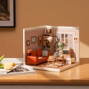 RoboTime 3D dřevěná skládačka Miniatura domečku Útulný obývací pokoj - poškozený obal