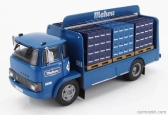 Edicola Ebro E-95 Truck Portabottiglie Mahou 2-assi 1976 1:43 Modrá