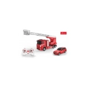 RC sada 2v1 hasičské vozy Mercedes-Benz 1:14 a 1:24