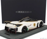 Bbr-models Pagani Huayra R N 1 Racing 2021 - Con Vetrina - With Showcase 1:18 Bianco Benny - Bílá Černá