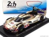 Spark-model Porsche 963 9rd 4.6l Turbo V8 Team Hertz Jota N 38 24h Le Mans 2024 Jenson Button - Phil Hanson - Oliver Rasmussen 1:43 Bílé Zlato