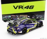 Minichamps BMW 4-series M4 Gt3 Team Wrt N 46 (first Podium) 2nd Race 2 Fanatec Gt World Challenge Europe Brands Hatch 2023 - Valentino Rossi - Maxime Martin 1:18 Fialová Žlutá Černá