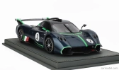 Bbr-models Pagani Huayra R N 2 Racing 2021 - Con Vetrina - With Showcase 1:18 Matná Modrá Černá Karbonová