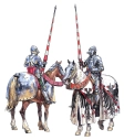 Italeri figúrky – FRENCH WARRIORS (100 YEARS WAR) (1:72)