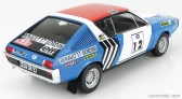 Solido Renault R17 Gordini N 12 Winner Rally Press On Regardless 1974 J.l.therier - C.delferrier 1:18 Modrá Bílá Červená