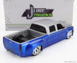 Jada Chevrolet Silverado Pick-up Dually 1999 1:24 Modrá strieborná