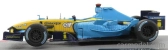 Edicola Renault F1  R24 Team Mild Seven N 7 Season 2004 Jarno Trulli 1:43 Světle Modrá Žlutá