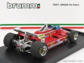 Brumm Ferrari F1 312t5 N 2 Monaco Gp 1980 Gilles Villeneuve 1:43 červená