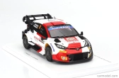 Spark-model Toyota Yaris Gr Hybrid Rally1 Team Toyota Gazoo Racing Wrt N 18 5th Rally Japan 2023 T.katsuta - Aaron Johnston 1:43 Biela červená čierna