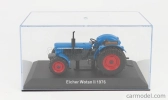 Edicola Eicher Wotan Ii Tractor 1976 - Con Vetrina - S vitrínou 1:43 Modrá červená