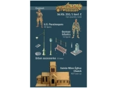 Italeri bitka o Normandiu: Saint-Mere-Église 6. júna 1944 (1:72)
