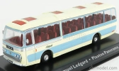 Edicola Leyland Leopard Autobus Plaxton Panorama Coach Samuel Ledgard 1965 1:72 Světle Modrá Krémová