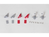 E-flite páky riadenia: F-18 1.0m