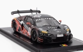 Spark model Audi R8 Lms Gt3 Evo Ii 5.2l V10 Team Tresor Attempto Racing N 88 24h Spa 2024 Leonardo Moncini - Lorenzo Patrese - Lorenzo Ferrari - Glenn Van Berlo 1:43 Grey Red