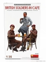 Miniart Figúrky Britskí vojaci v kaviarni 1:35 /