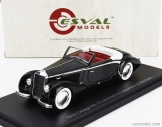 Esval model Delage D6-70 Cabriolet Letourneur & Marchand Open 1939 1:43 Black