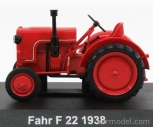 Edicola Fahr F22 Tractor Truck 1938 - Con Vetrina - S vitrínou 1:43 Red