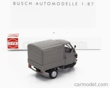 Busch Piaggio Ape 50 Van 2006 1:87 Grey