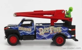 Autoworld Ford usa Bucket Truck Crane 1990 - Ratfink - Salvadanaio - Moneybox 1:34 Modrá Černá