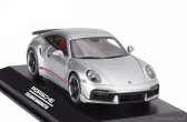 Minichamps Porsche 911 992 Turbo Coupe 2023 - First Turbo Remastered 1:43 Silver