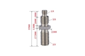 Skrutka 1/4" až 3/8"