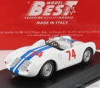 Najlepší model Porsche 550 Rs Spider N 74 Nassau Memorial Trophy Race 1958 D.sesslar 1:43 White Blue